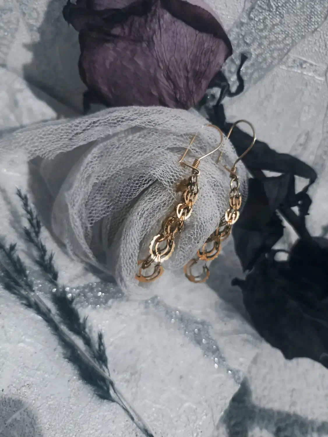 گوشواره آویز بلند|جواهرات|خرم‌آباد, |دیوار