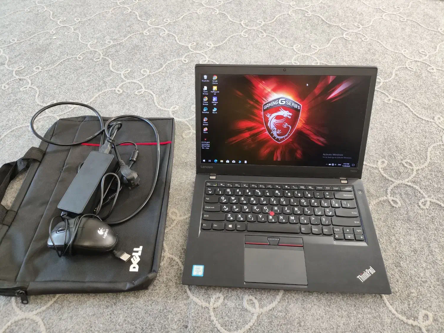 لپ‌تاپ لنوو Lenovo t460s|رایانه همراه|شیراز, قلعه شاهزاده بیگم|دیوار