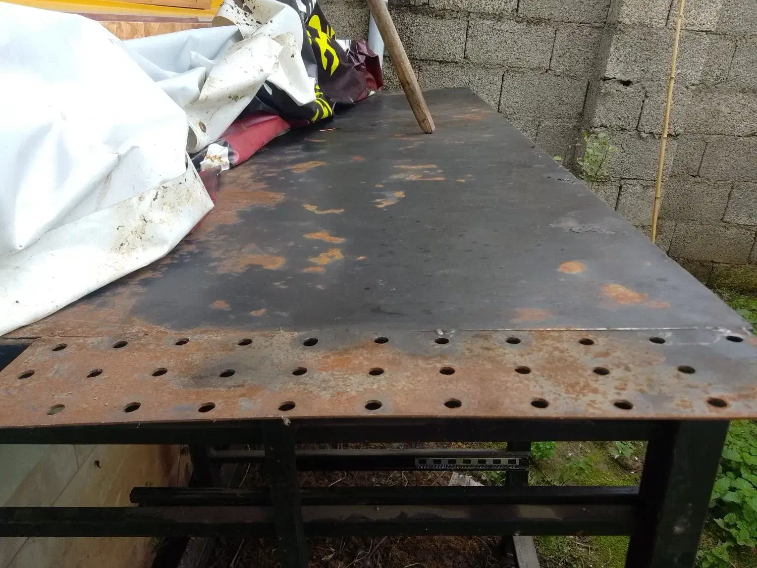 میزکار و پرس تعمیرگاهی|ابزارآلات|خشکبیجار, |دیوار