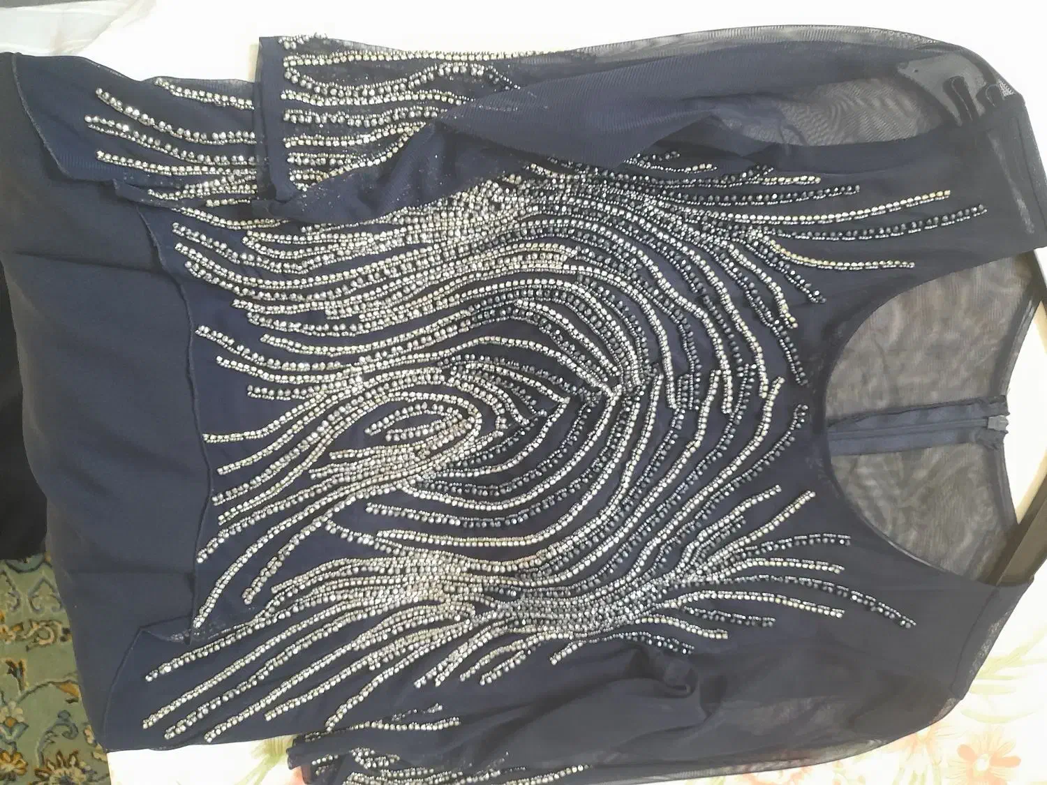 لباس مجلسی سایز۳.به سایز۴۴ تا۴۶ میخوره|لباس|پیر بکران, |دیوار