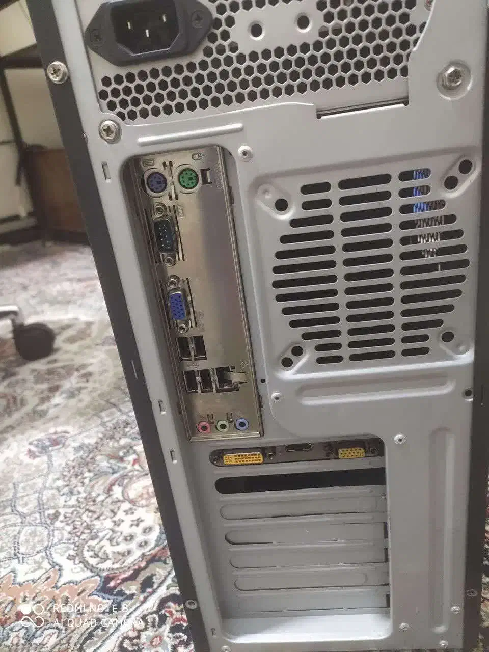 کیس قوی و اقتصادی به همراه مانیتور|رایانه رومیزی|فولادشهر, C1|دیوار