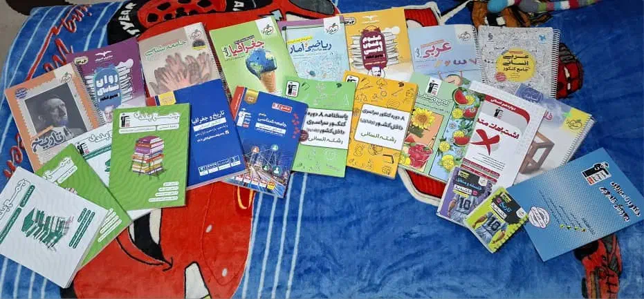 کتاب های کنکوری دست دوم|کتاب و مجله آموزشی|آباده, |دیوار
