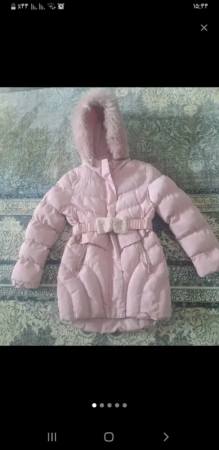 کاپشن دخترانه|کفش و لباس بچه|ملایر, |دیوار