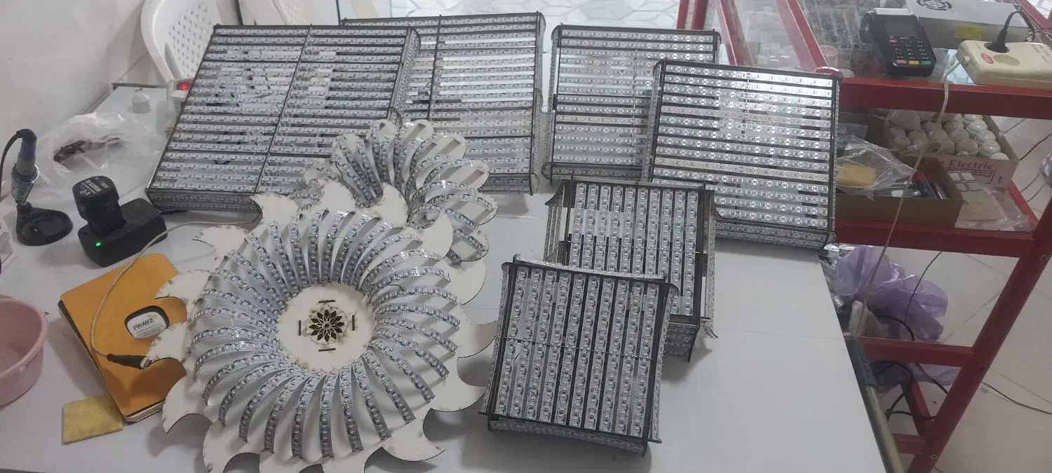 لامپ دستساز و حبابی فقط این هفته|لوستر و چراغ آویز|نورآباد, |دیوار