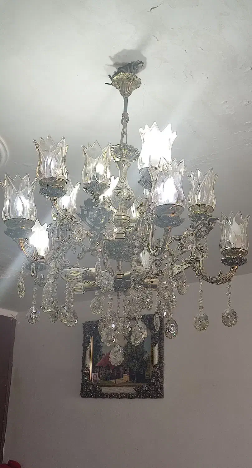 لوستربرنج|لوستر و چراغ آویز|بروجرد, |دیوار