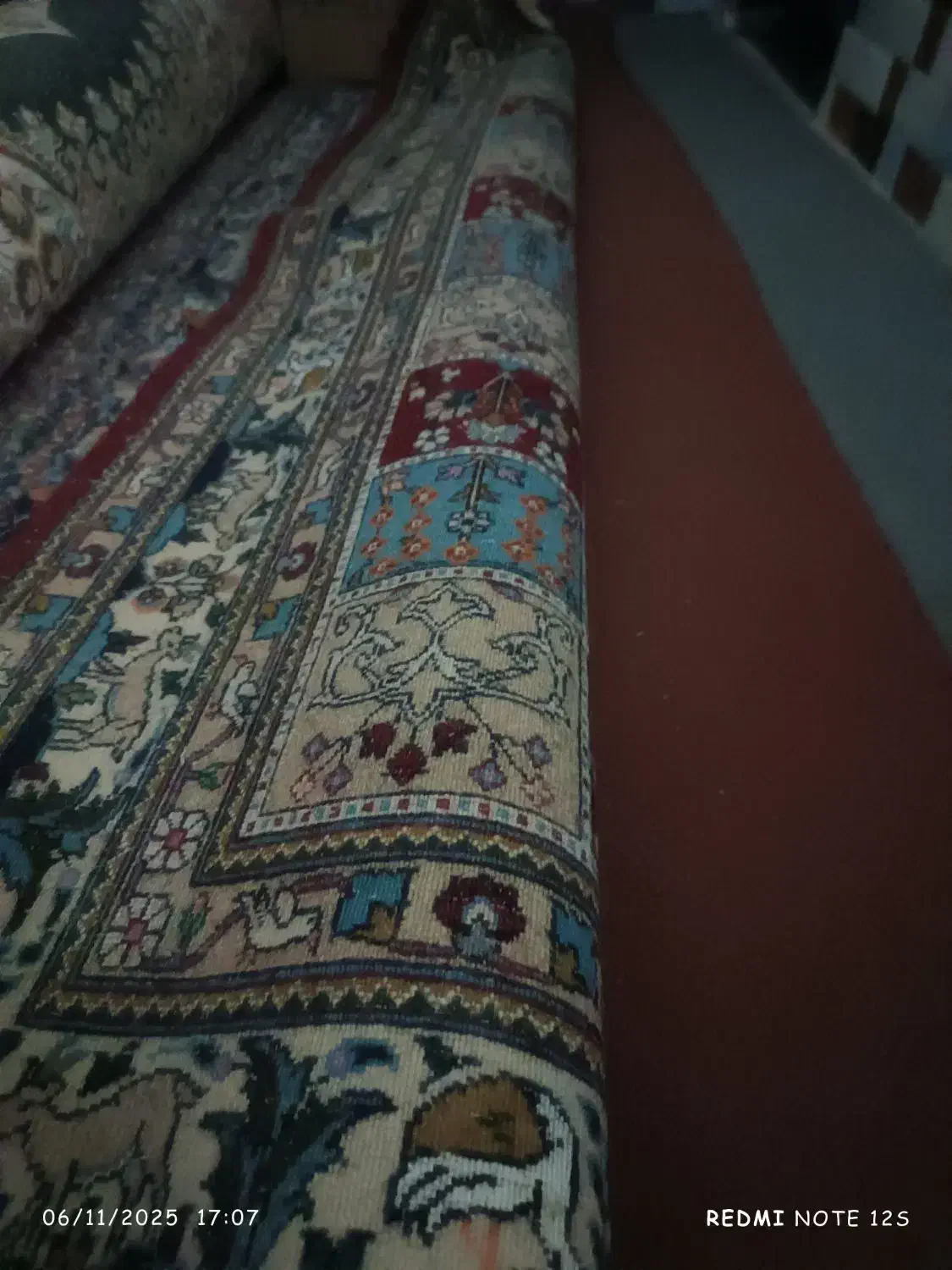 قالیچه دست باف80×۲|فرش|بیرجند, |دیوار