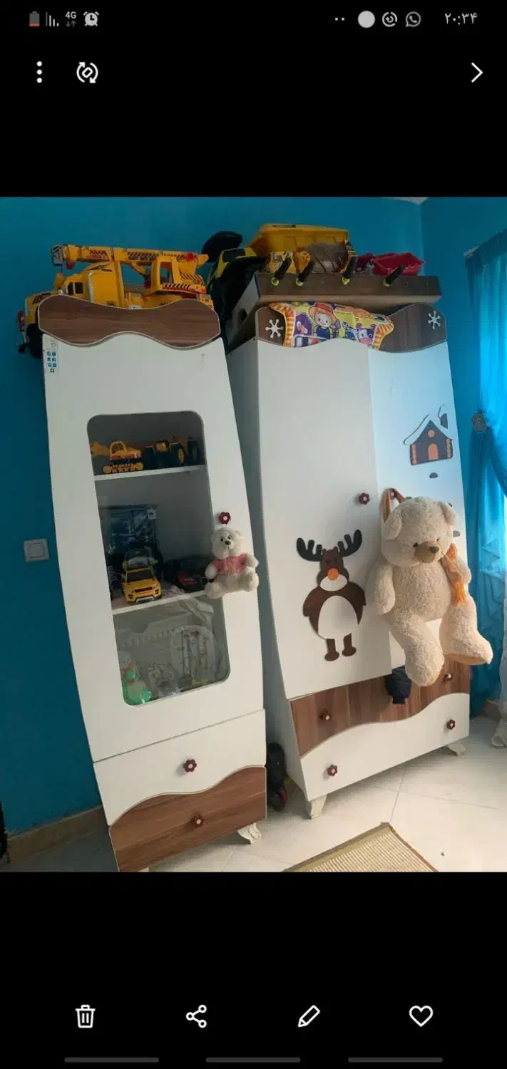 کمد وبوفه کودک|بوفه، ویترین، کنسول|چالوس, |دیوار