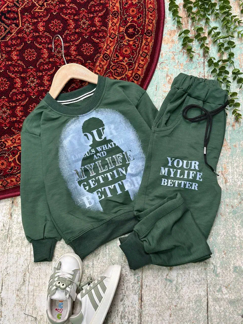 ست بلوز شلوار اسپرت گالری پوشاک مهراب|کفش و لباس بچه|کرمانشاه, |دیوار