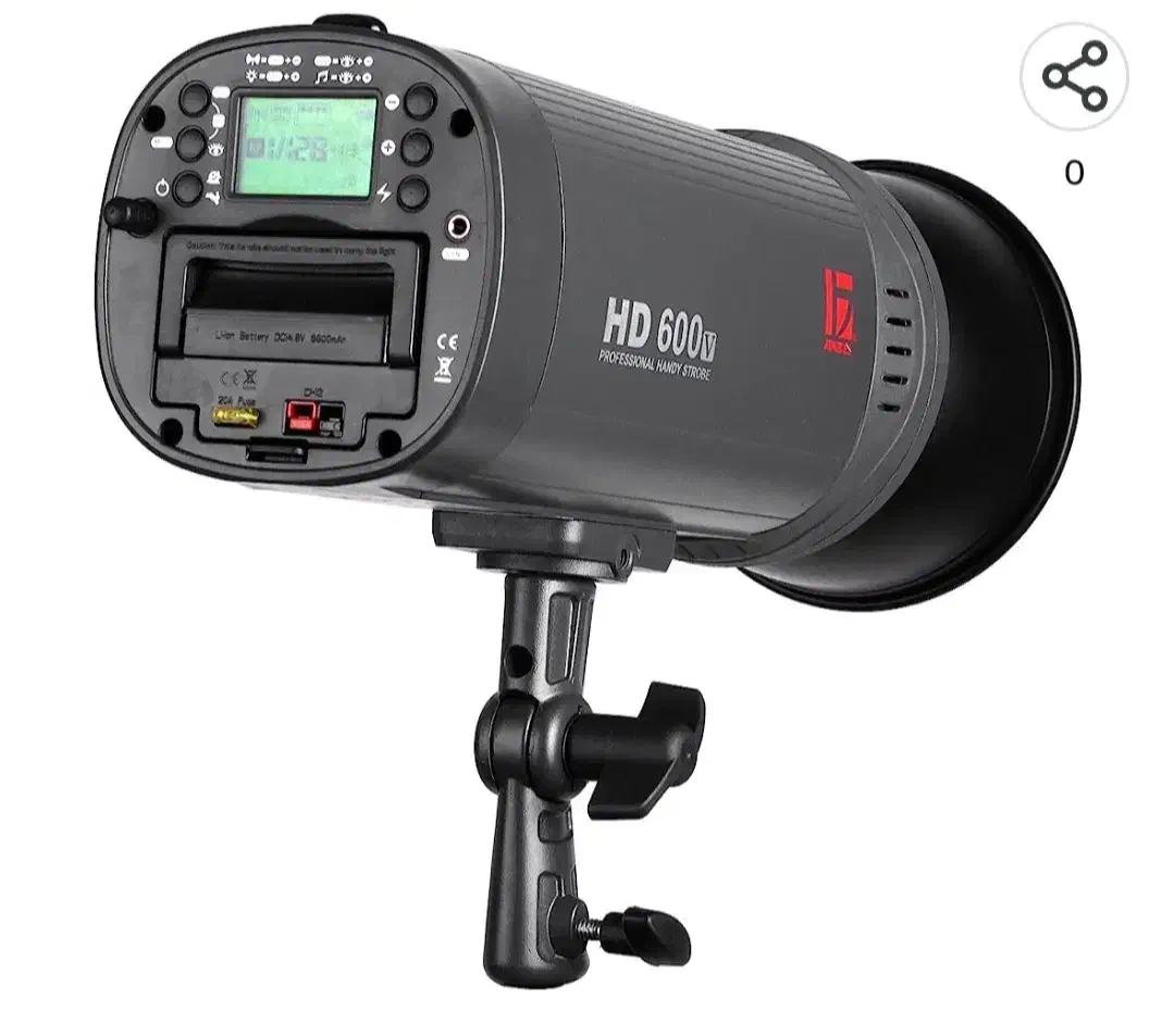 فلش پرتابل حرفه‌ایJinbei HD-600V+سه‌پایه و رفلکتور|دوربین عکاسی و فیلم‌برداری|تهران, شهرک پرواز|دیوار