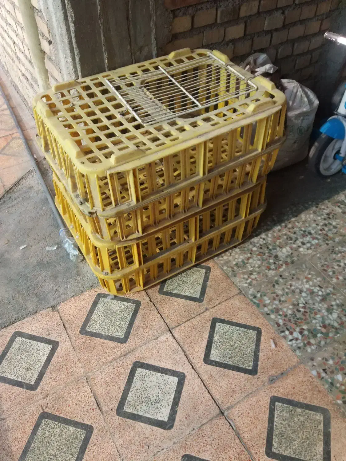 دوعدد قفسه مرغ یکیش نوهست ویکیش درحد نو دربراش|لوازم جانبی حیوانات|ایذه, |دیوار