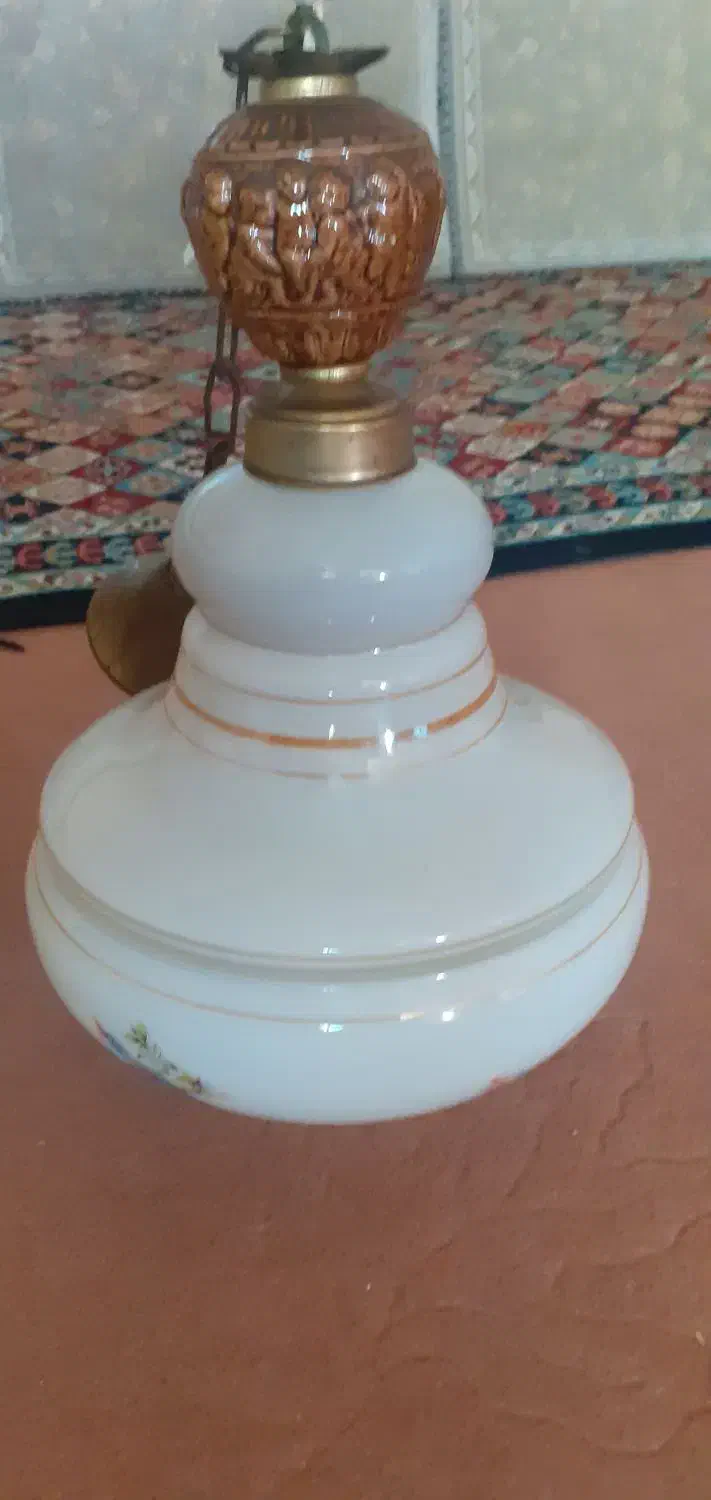 لوستر تک حباب قدیمی|لوستر و چراغ آویز|سنندج, |دیوار