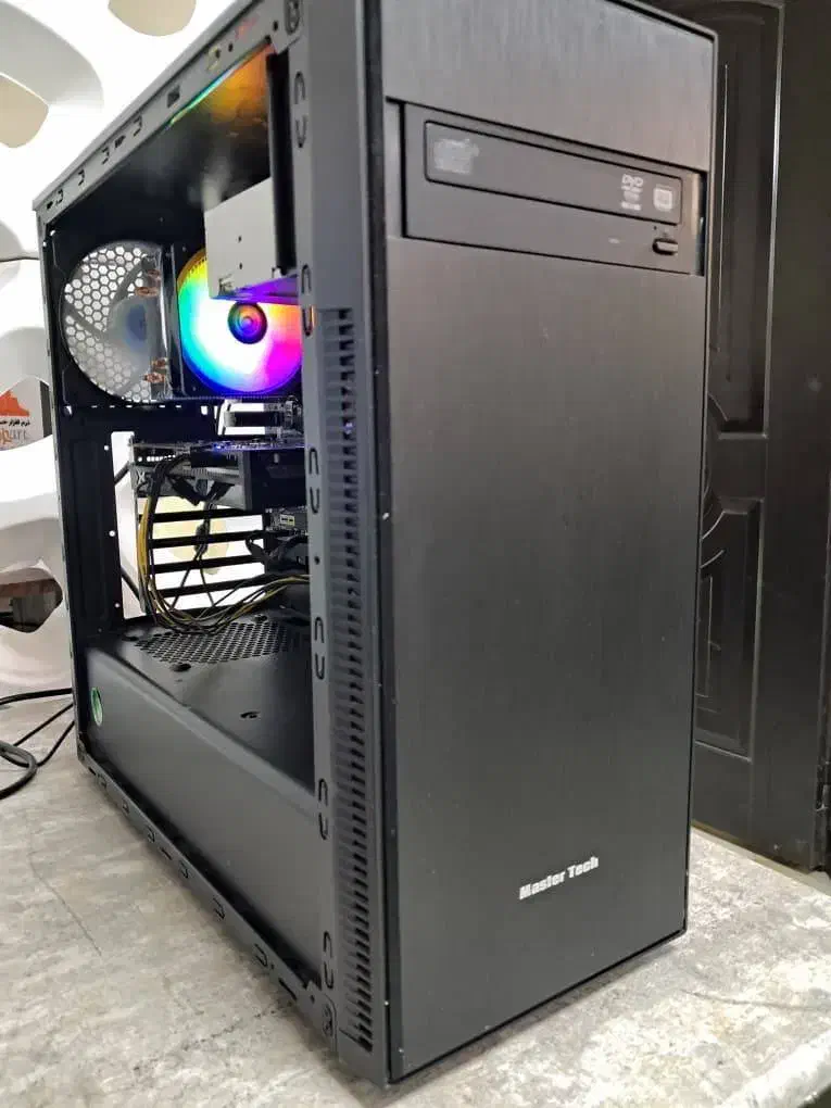 کیس گیمینگ i5 + RX560 + رم 16 با ۱ هفته ضمانت تست|رایانه رومیزی|شیراز, معالی‌آباد|دیوار