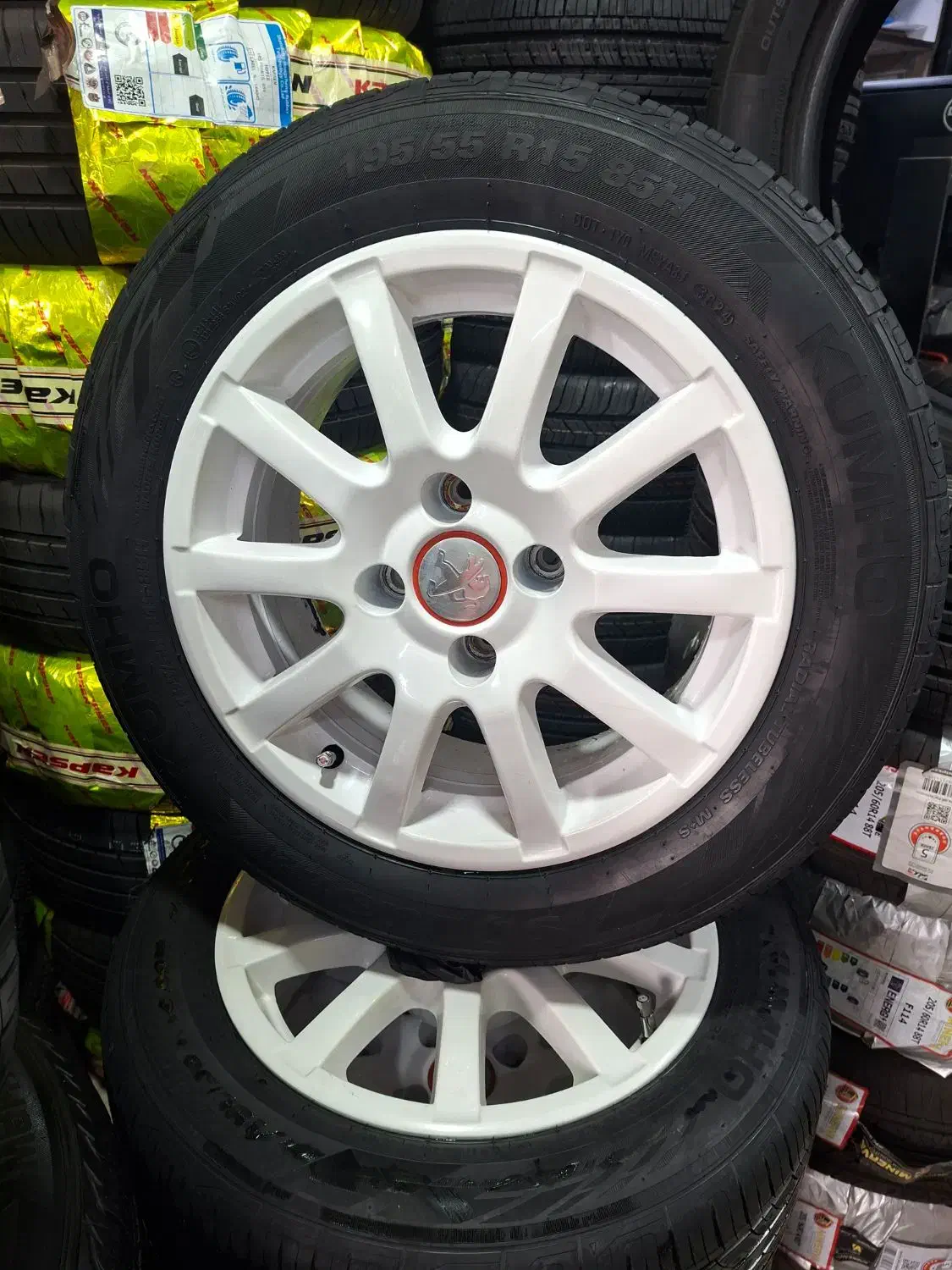 رینگ و لاستیک سایز ۱۵|قطعات یدکی و لوازم جانبی|شاهین‌شهر, سعدی شمالی|دیوار