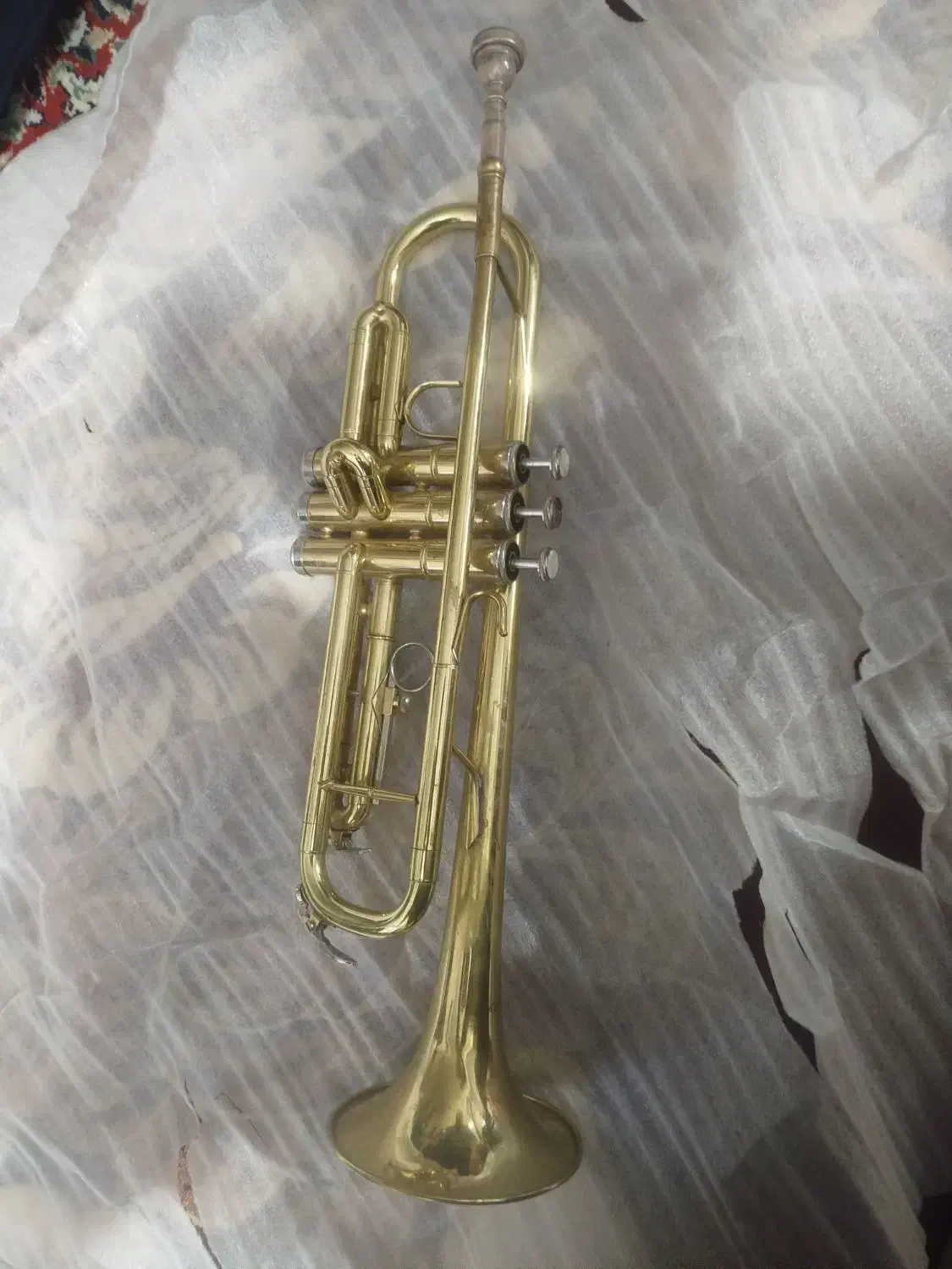 ترمپت برنجی در حد نو|سازهای بادی|کرمان, |دیوار