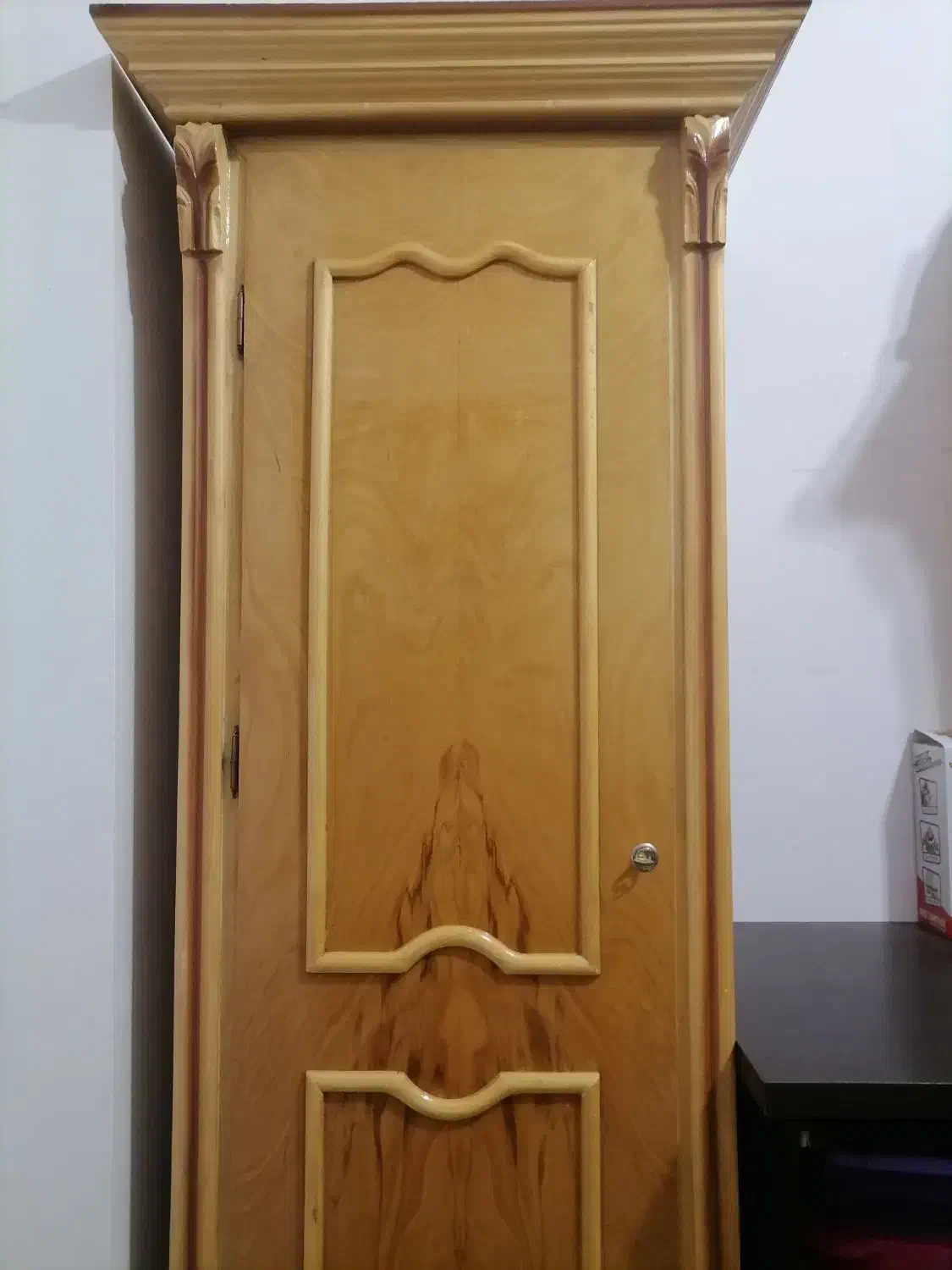 دو عدد کمد لباس چوبی با در قفل شو|جاکفشی، کمد، دراور|مشهد, گلبرگ|دیوار