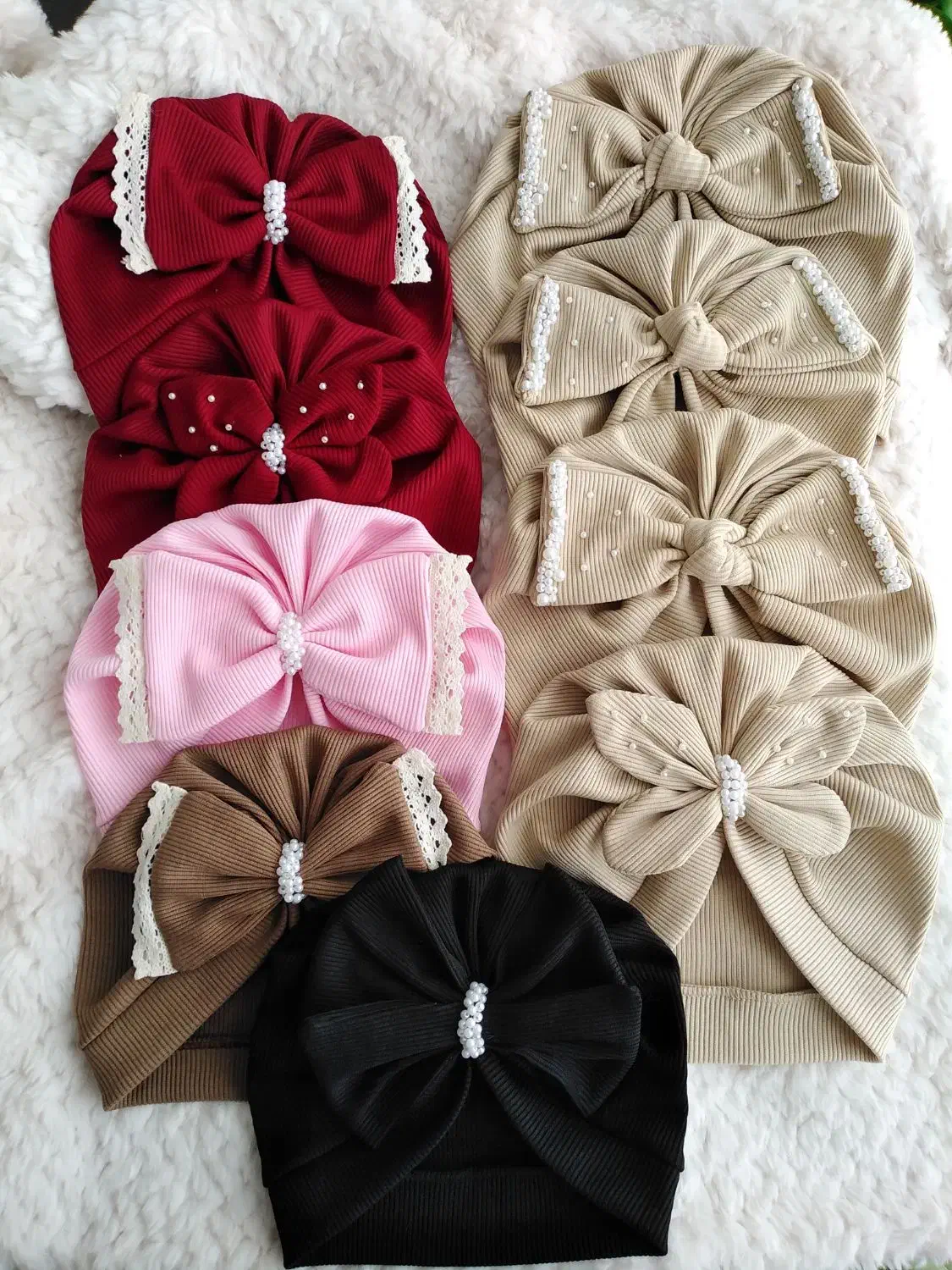 توربان های نوزادی رنگی رنگی|کفش و لباس بچه|سراوان, |دیوار