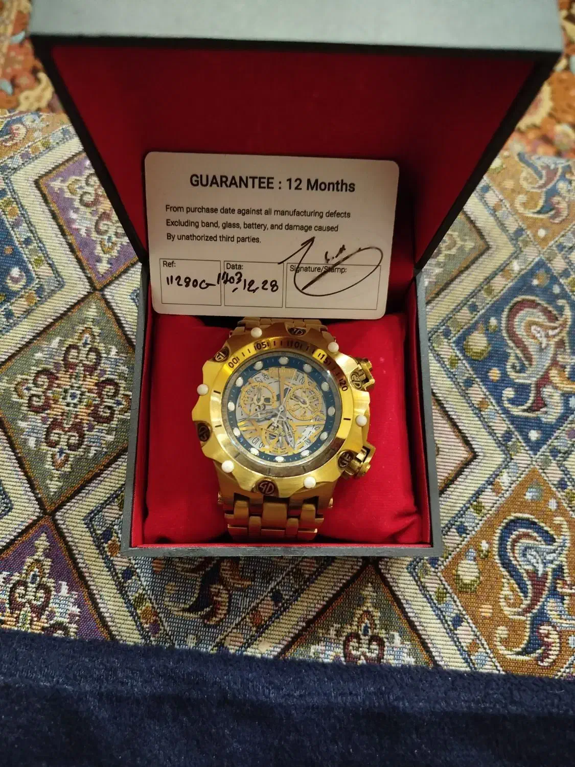 ساعت موچی اینویکتا اصل سه موتور|ساعت|نهاوند, |دیوار