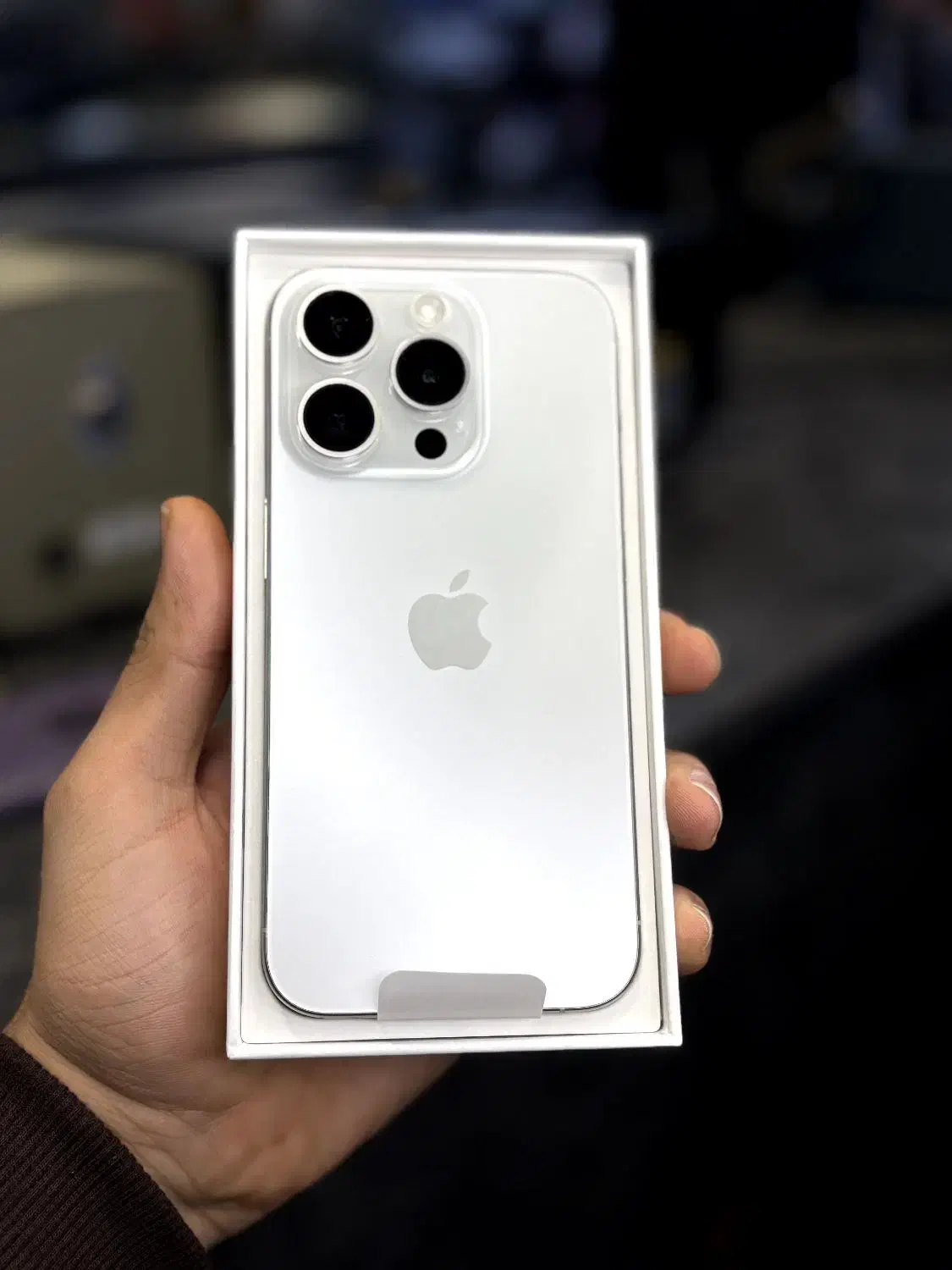 آیفون 15 پرو آک باطری 100%|موبایل|قم, عربستان|دیوار