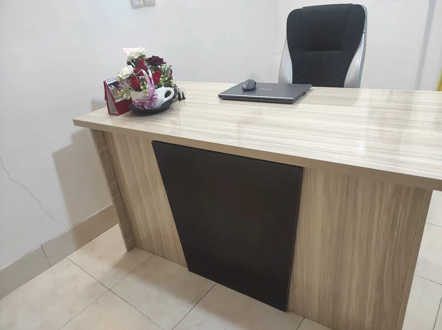 میز اداری MDF|مبلمان اداری|گلپایگان, |دیوار