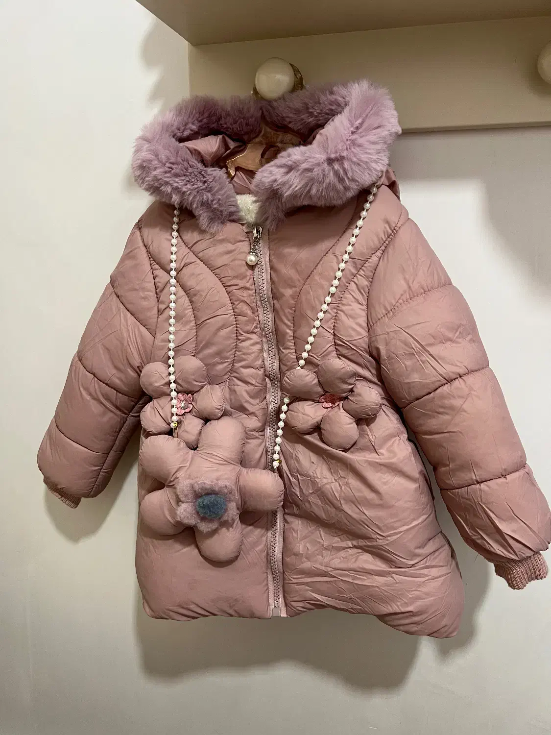 کاپشن بچگانه دخترانه|کفش و لباس بچه|ری, علایین|دیوار