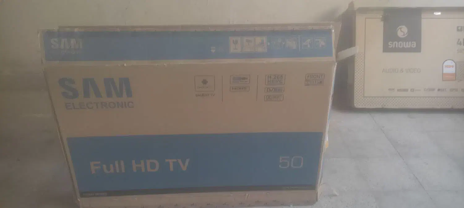 کارتن سام الکترونیک فول اچ دی پنجاه اینچ|ابزارآلات|محمدشهر, شهرک پیام (مهرالبرز)|دیوار