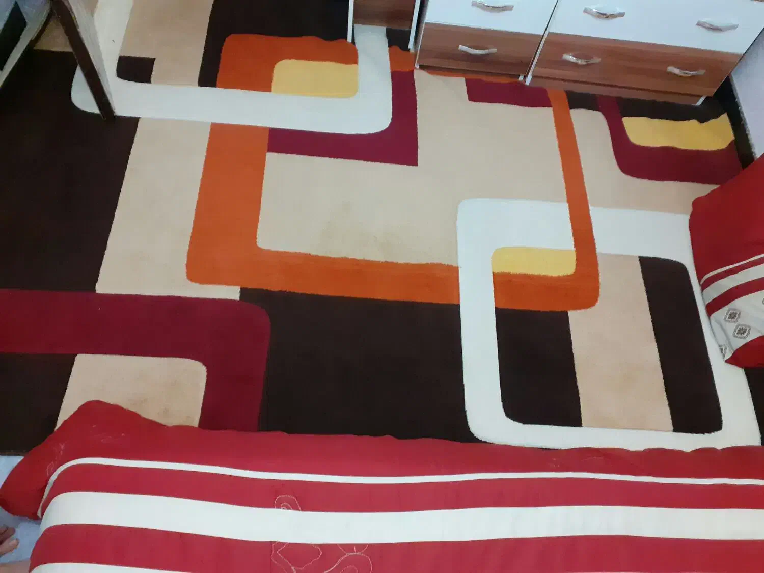 تخت دو نفر ام دی اف شیک|تخت و سرویس خواب|رامهرمز, |دیوار