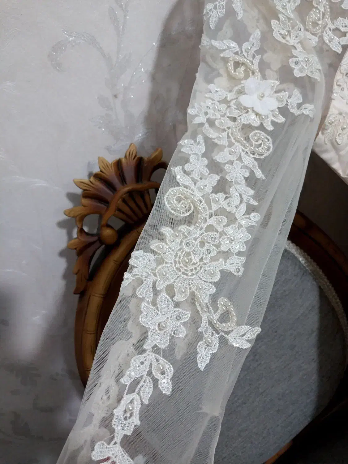 لباس نامزدی به همراه یک عدد ژیفون|لباس|ورامین, ورامین|دیوار