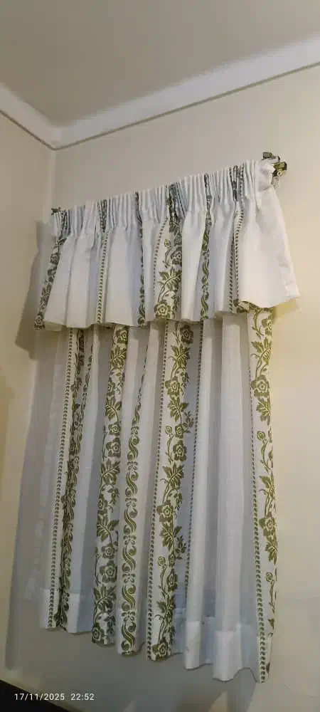 پرده کوتاه|پرده، رانر، رومیزی|گرگان, |دیوار