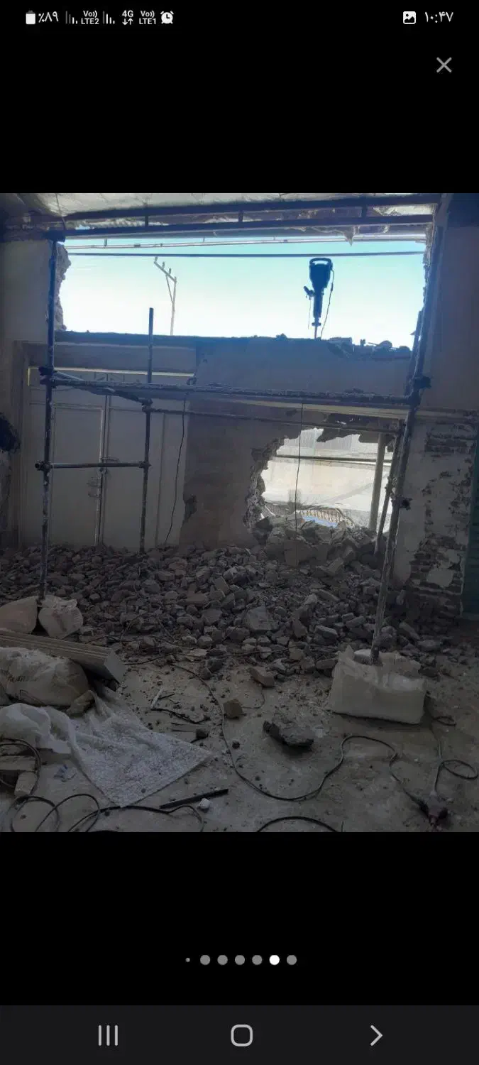 تخریب با پیکرور با نصف قیمت|خدمات پیشه و مهارت|زاهدان, |دیوار