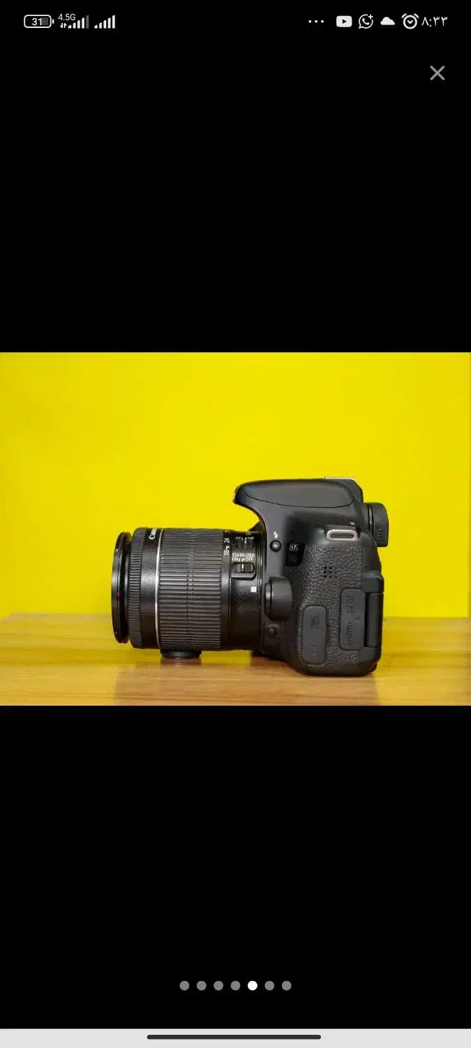 دوربین کانن750D|دوربین عکاسی و فیلمبرداری|سیرجان, |دیوار