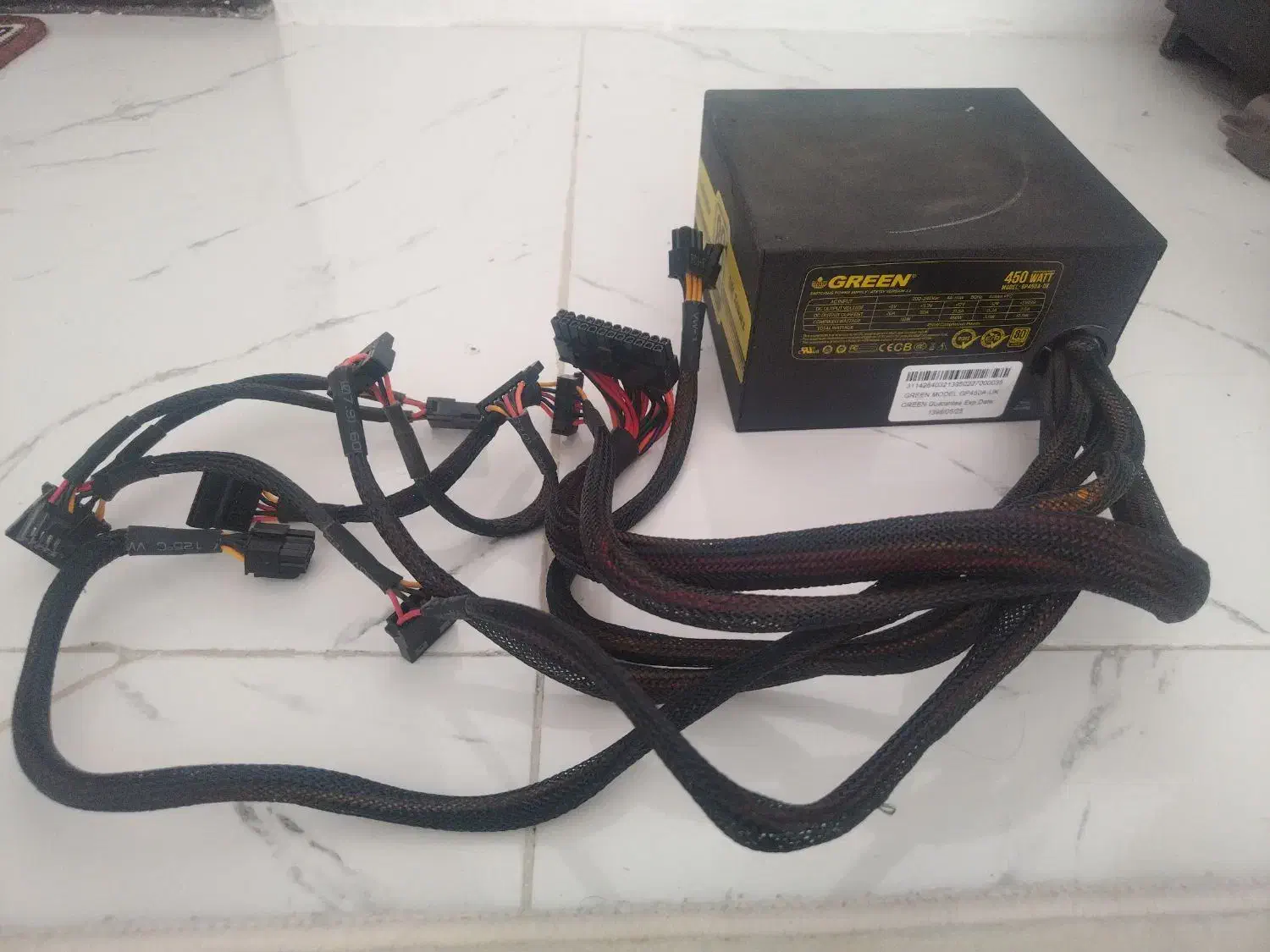 پاور ۴۵۰ گرین مدل GOLD|قطعات و لوازم جانبی رایانه|کرمانشاه, |دیوار