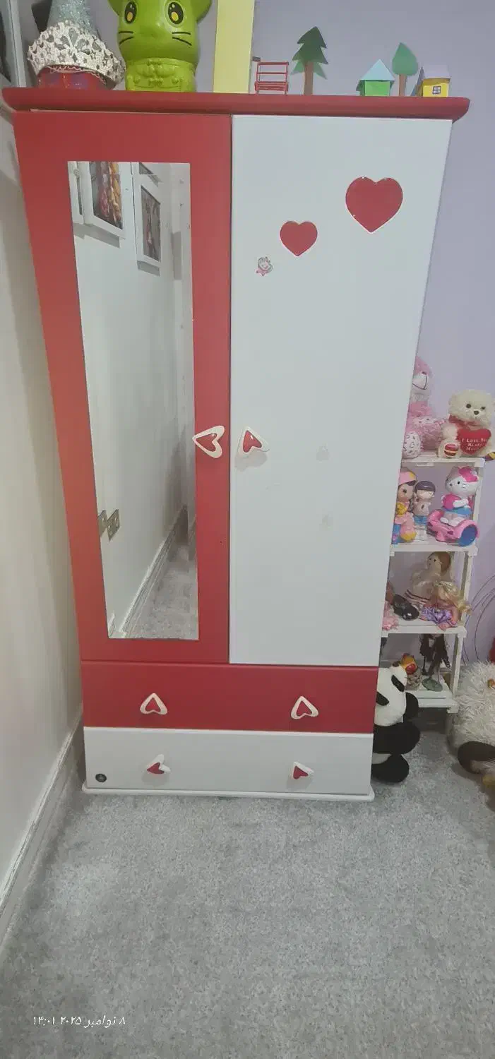 تختخواب و کمد وکیوم|تخت و سرویس خواب|بندر کنگان, |دیوار