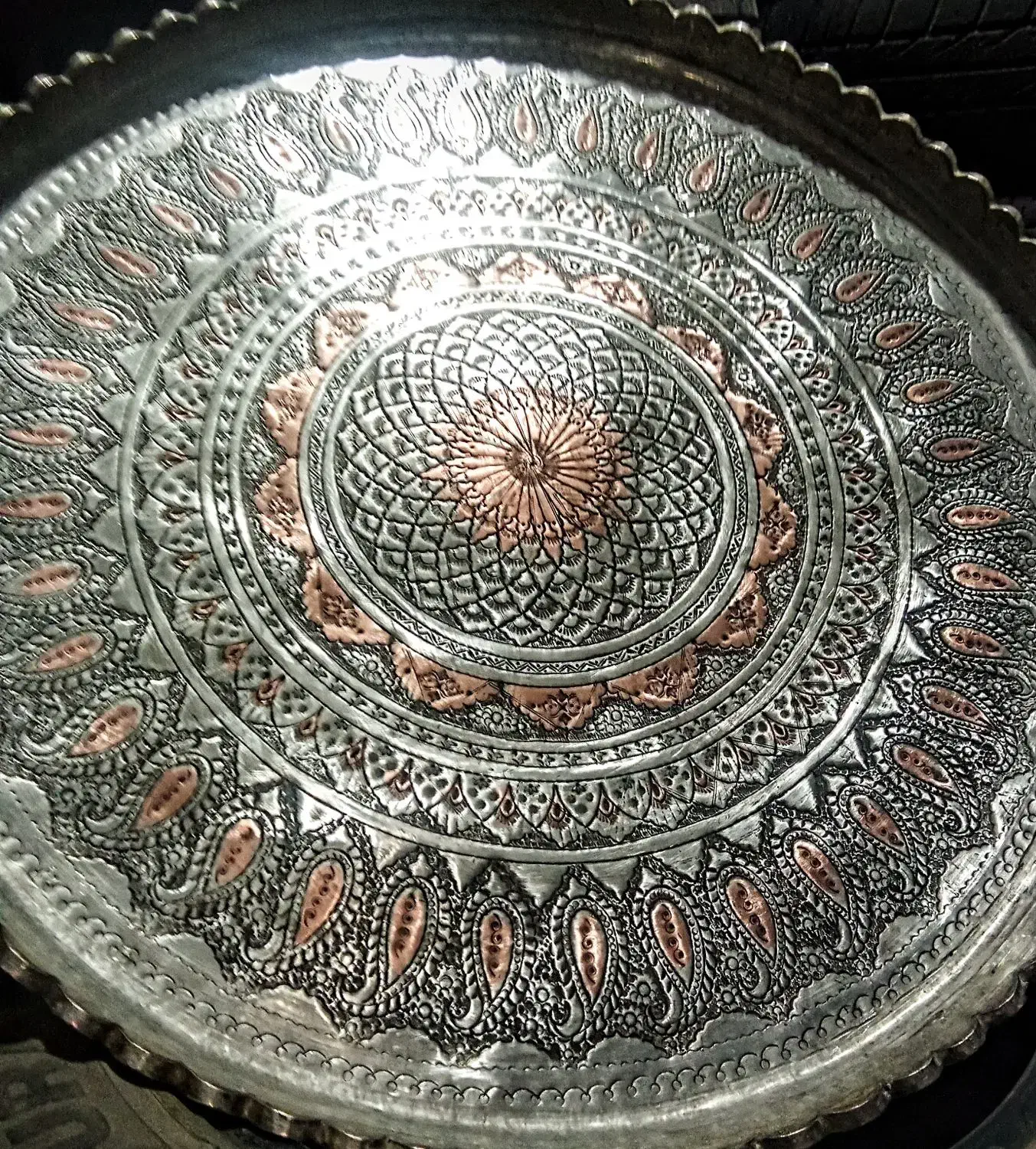 مجمع لبکنگره60santسنگین قلمجقه اتوکله اسکندر|کلکسیون اشیاء عتیقه|زنجان, |دیوار