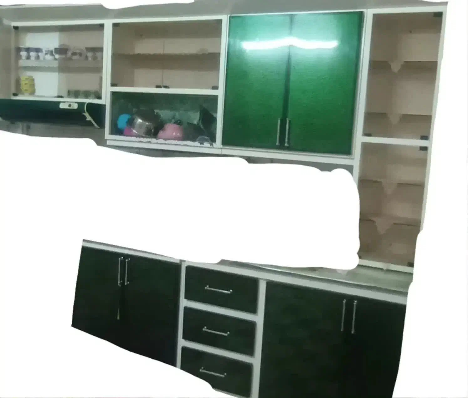 کابینت آهن سفید|آب‌چکان و نظم‌دهنده ظروف|بروجرد, |دیوار