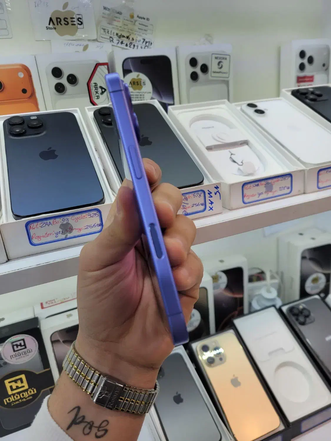 iPhone 16 normal حافظه 128 باطری 96|موبایل|کرج, گوهردشت|دیوار