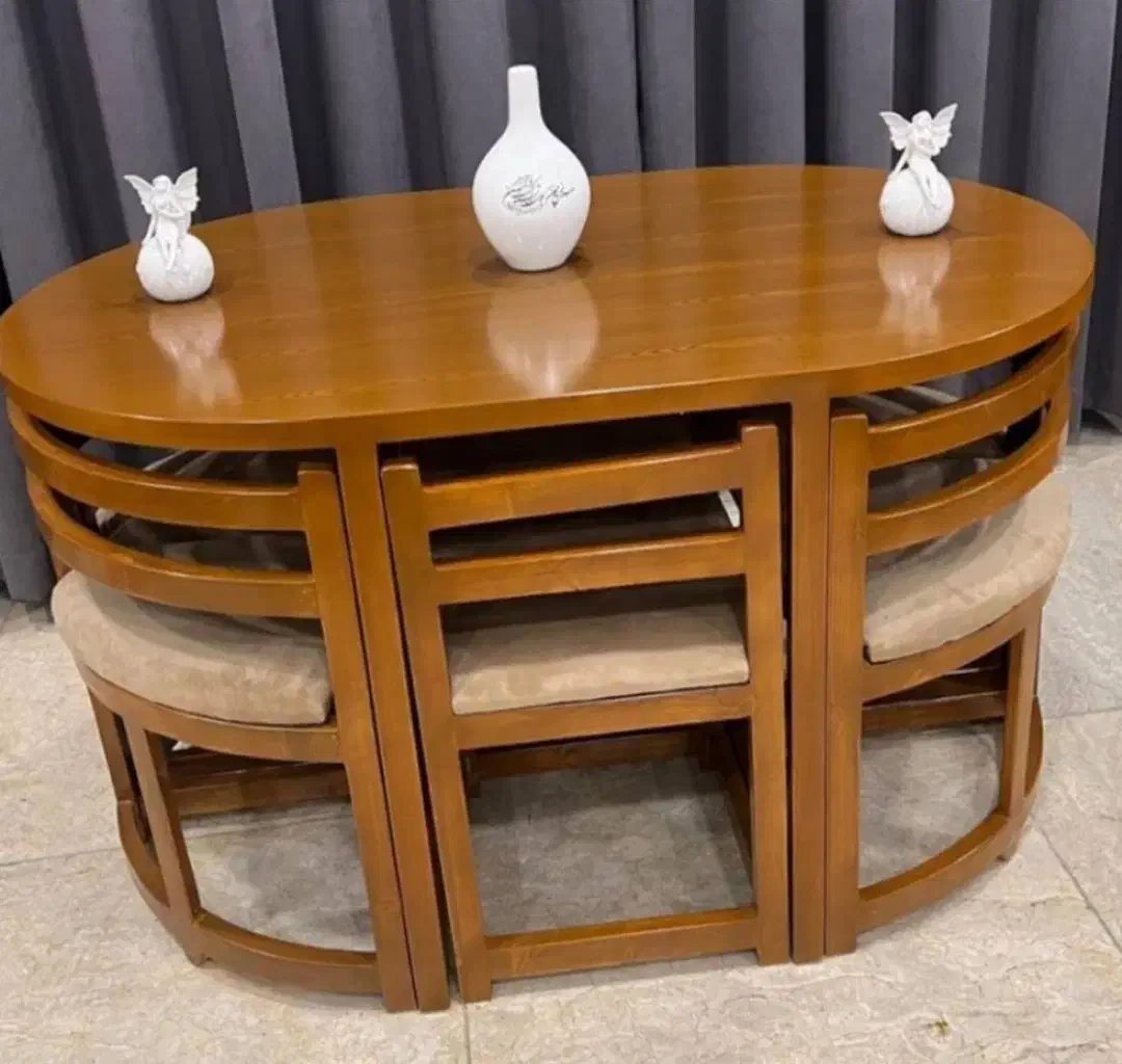 میز غذا خوری کمجا|میز و صندلی غذاخوری|هشتگرد, شهرک ولیعصر (مصلی)|دیوار