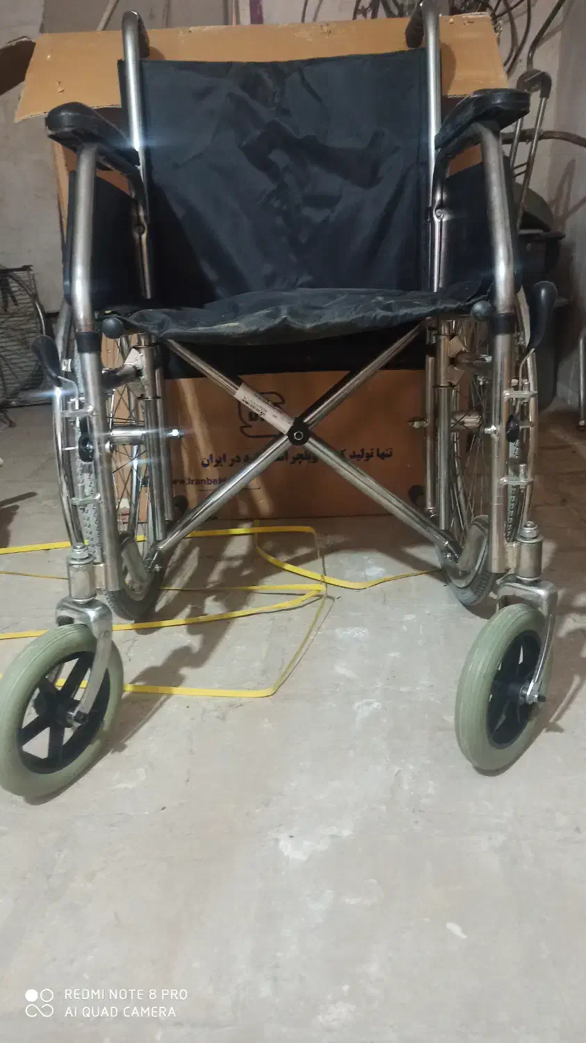 فروش چرخ ویلچر نو داخل کارتون|آرایشی، بهداشتی، درمانی|آران و بیدگل, |دیوار