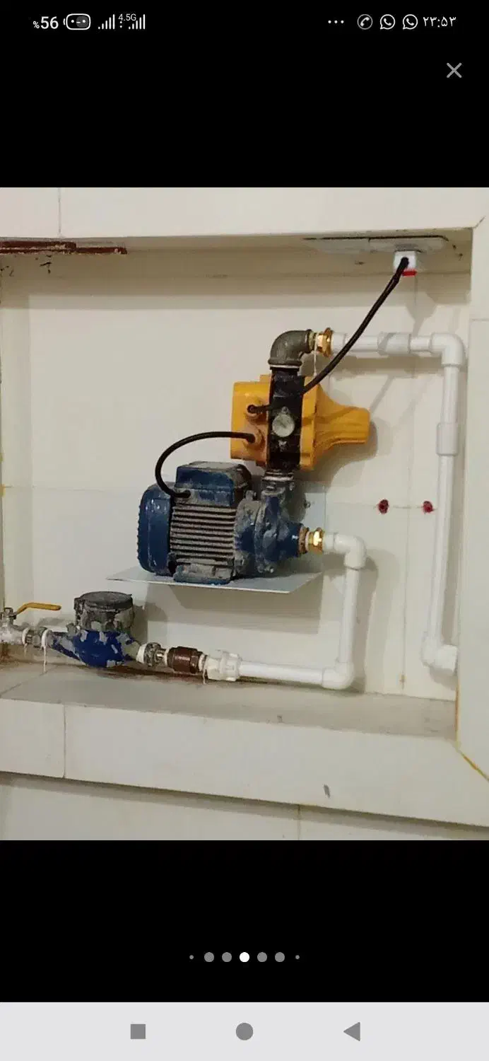 تعمیرات و نصب  پمپ و شیرآلات و سنگ روشویی و مغزن|خدمات پیشه و مهارت|رامهرمز, |دیوار