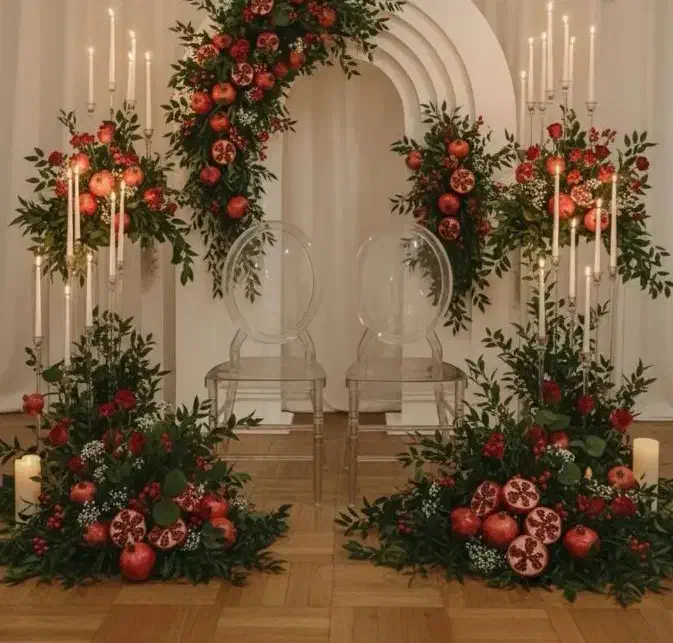 گل ارایی و بادکنک ارایی .میوه ارایی شب یلدا|خدمات پذیرایی، مراسم|کرج, گلشهر|دیوار