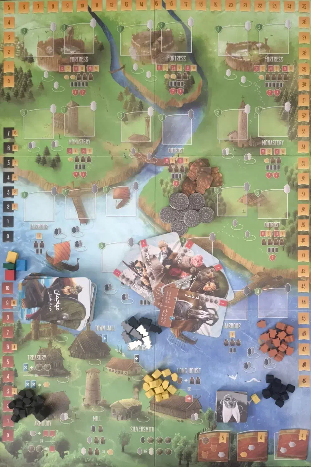 بردگیم raiders of the north sea|اسباب‌‌بازی|پاوه, |دیوار