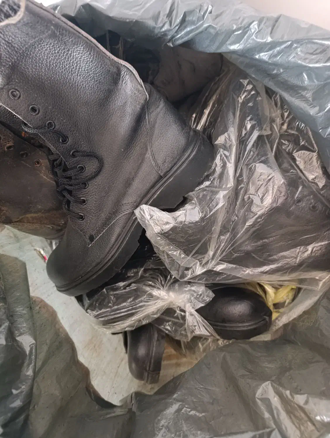 پوتین سربازی چرمی|کیف، کفش، کمربند|قزوین, |دیوار