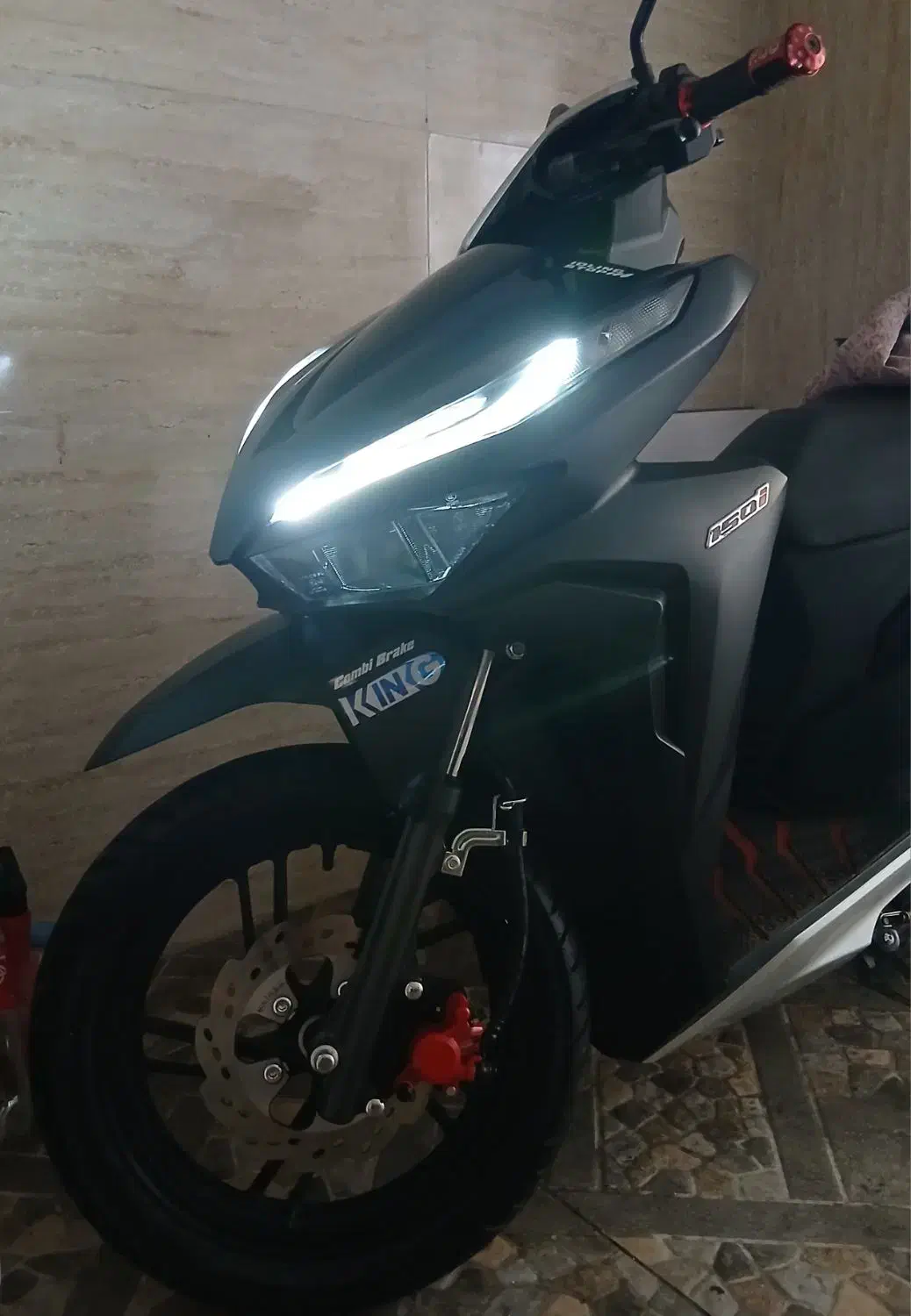 کلیک ۱۵۰ توسن آب خنک.درحد صفر|موتورسیکلت|رشت, سلیمانداراب|دیوار