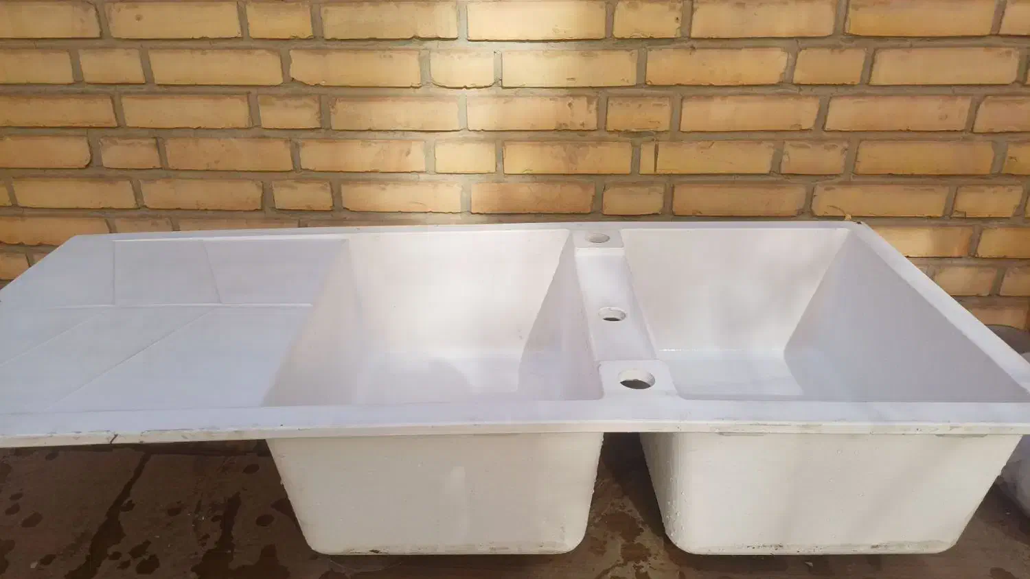 سینک گرانیتی سفید|مصالح و تجهیزات ساختمان|سبزوار, قصبه اب یمین|دیوار