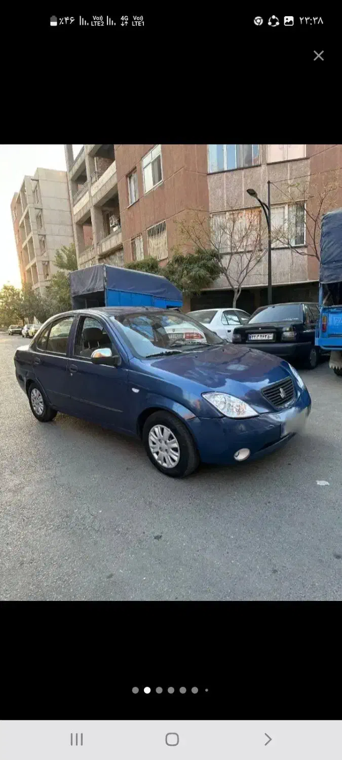 تیبا تکسوز مدل ۹۵ سواری خشک|خودرو سواری و وانت|نورآباد, |دیوار