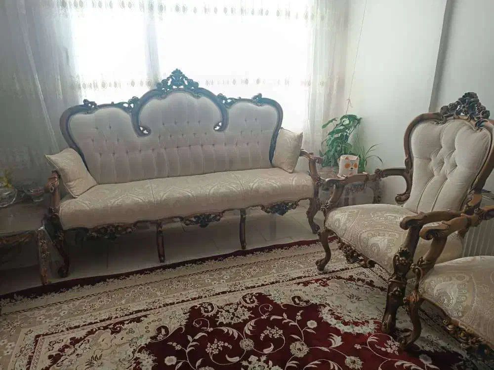 مبلمان استیل.تمام چوب|مبلمان خانگی و میز عسلی|پرند, فاز ۶|دیوار