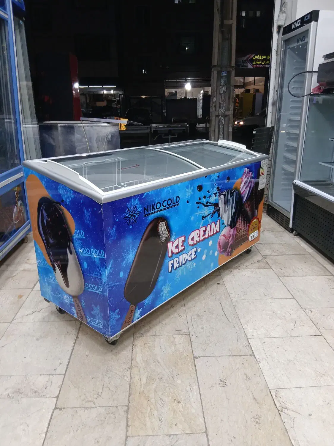 یخچال فریزر بستنی درحد آکبند.نونو|فروشگاه و مغازه|نسیم‌شهر, |دیوار