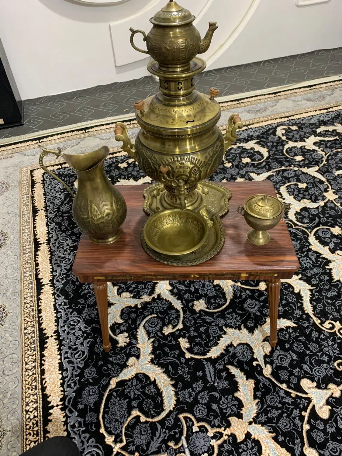 سماورزغالی|کلکسیون اشیاء عتیقه|گرگان, |دیوار