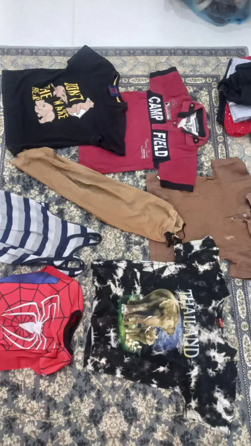 کاپشن و تعدادی لباس پسرانه و دخترانه|کفش و لباس بچه|مشهد, شهرک مطهری|دیوار
