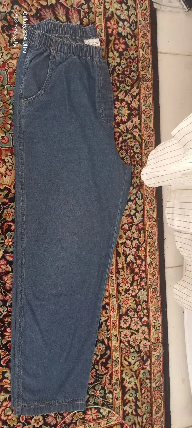 شلوارلی آبی ومشکی وشومیزخارجی پالتو بافت|لباس|مشهد, خرمشهر|دیوار