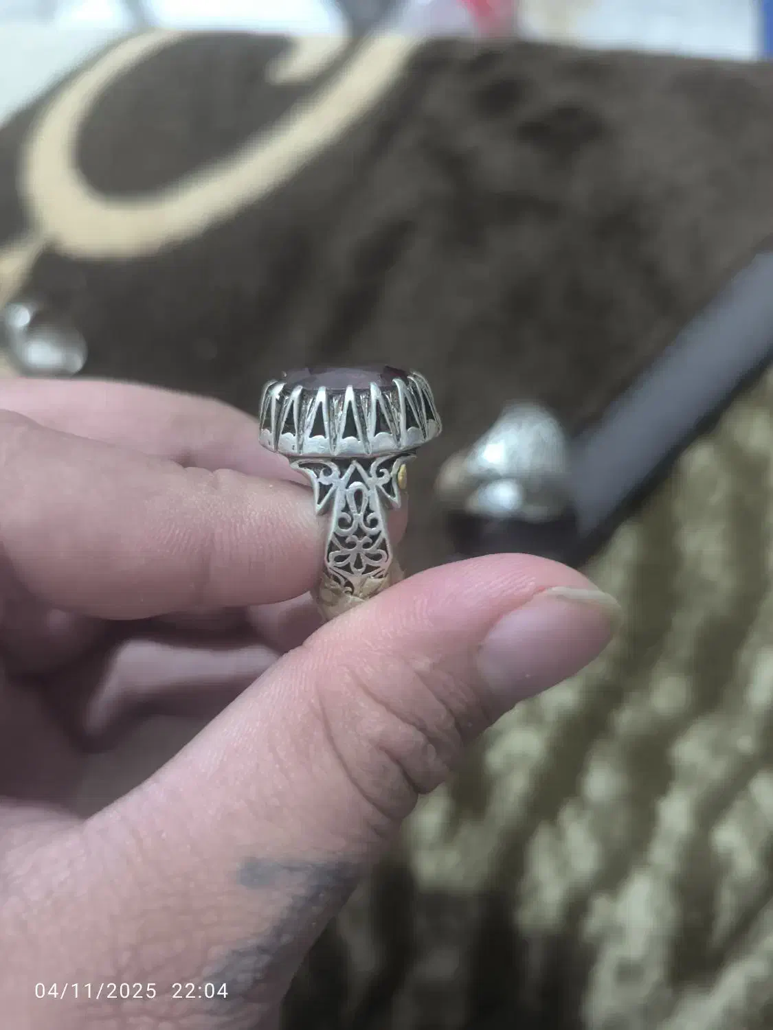 سه عدد انگشتر فیروزه الکساندریت|جواهرات|نیشابور, دربقاضی|دیوار